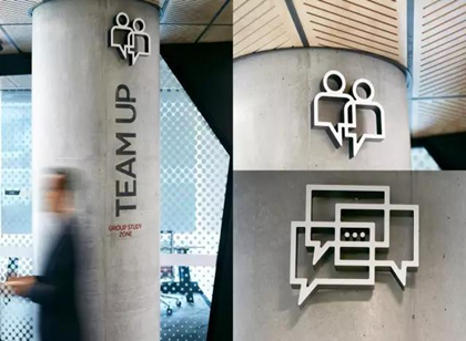 學(xué)校導(dǎo)視系統(tǒng)標(biāo)識牌的作用以及設(shè)計(jì)原則